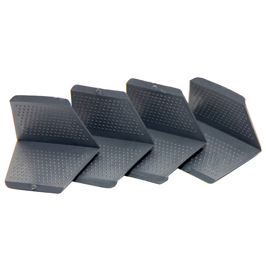 Plastic corner for strapping