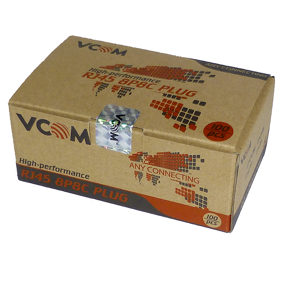 RJ45 8P8C Plug VCOM